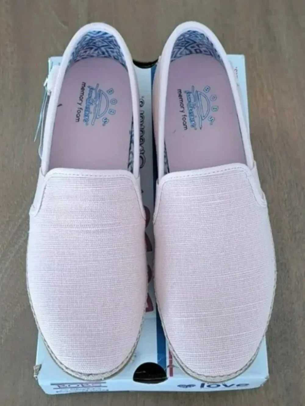 Skechers BOBS Flexpadrille LO - Color: Light Pink - Size: Women 8.5 - Picture 2 of 10